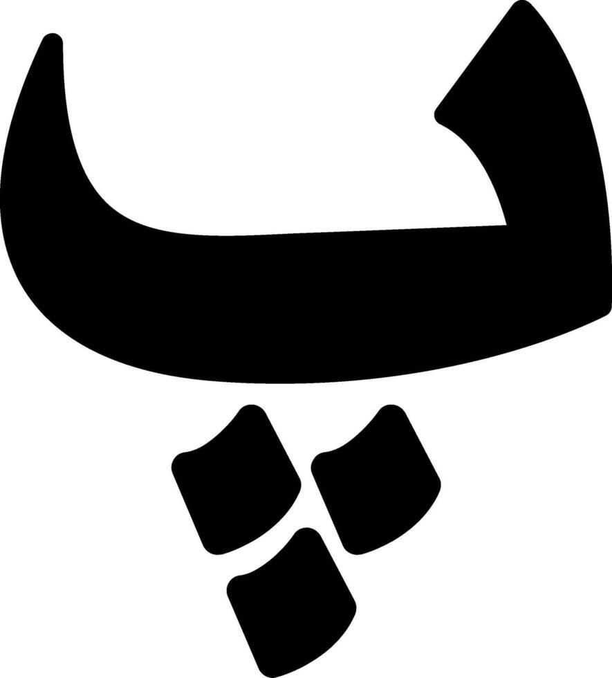 Pay Glyph Icon vector
