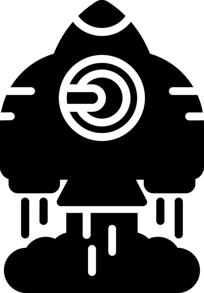 Startup Glyph Icon vector