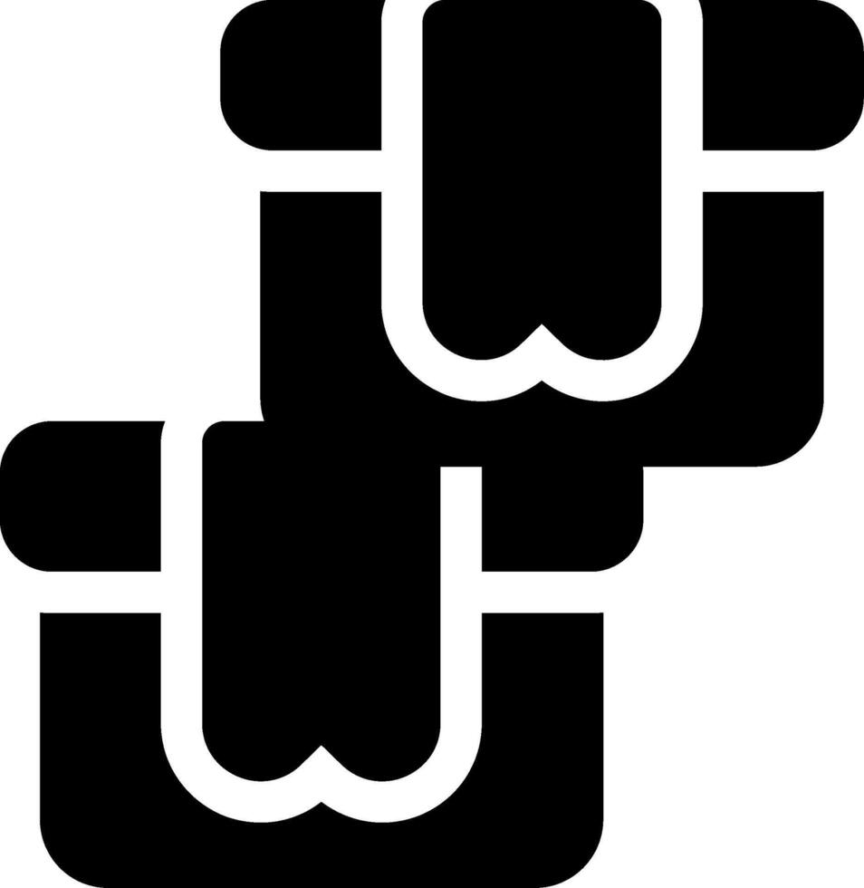Boxes Glyph Icon vector