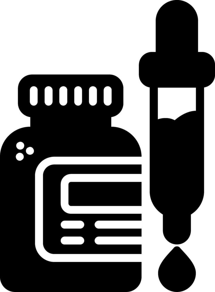 Serum Glyph Icon vector