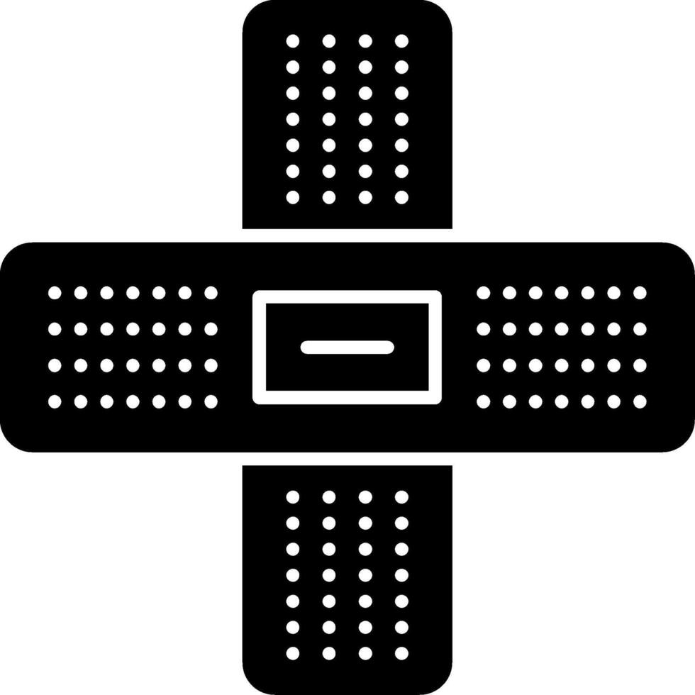 Bandage Glyph Icon vector