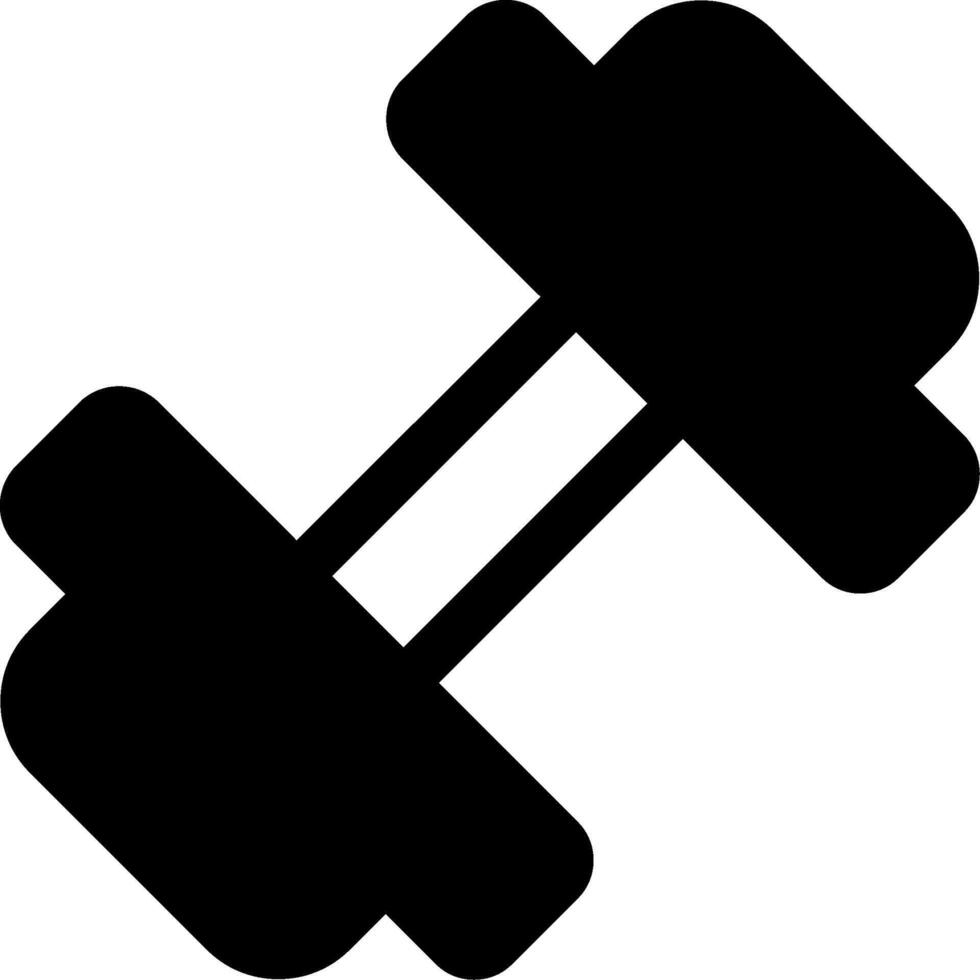 Gym Glyph Icon vector