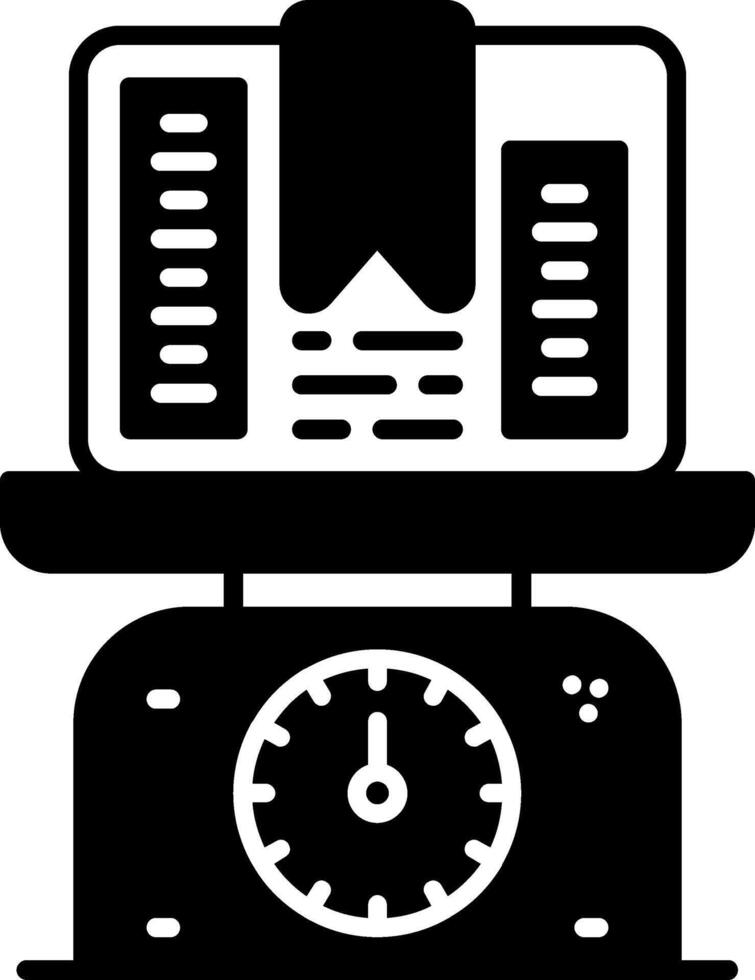 Light Glyph Icon vector