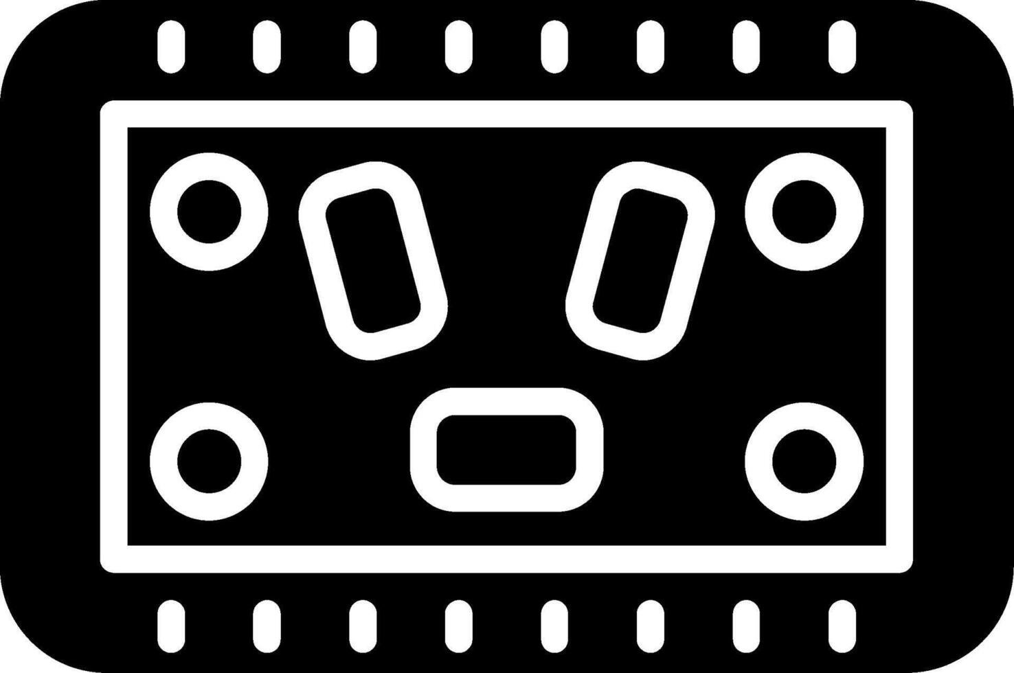Socket Glyph Icon vector
