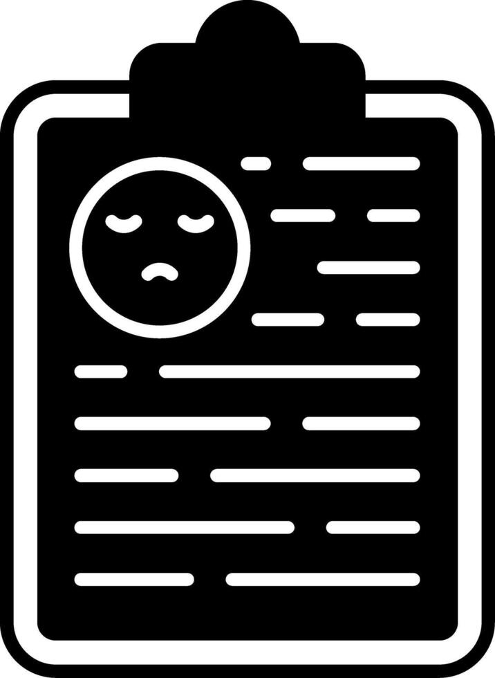 Depression Support Glyph Icon vector