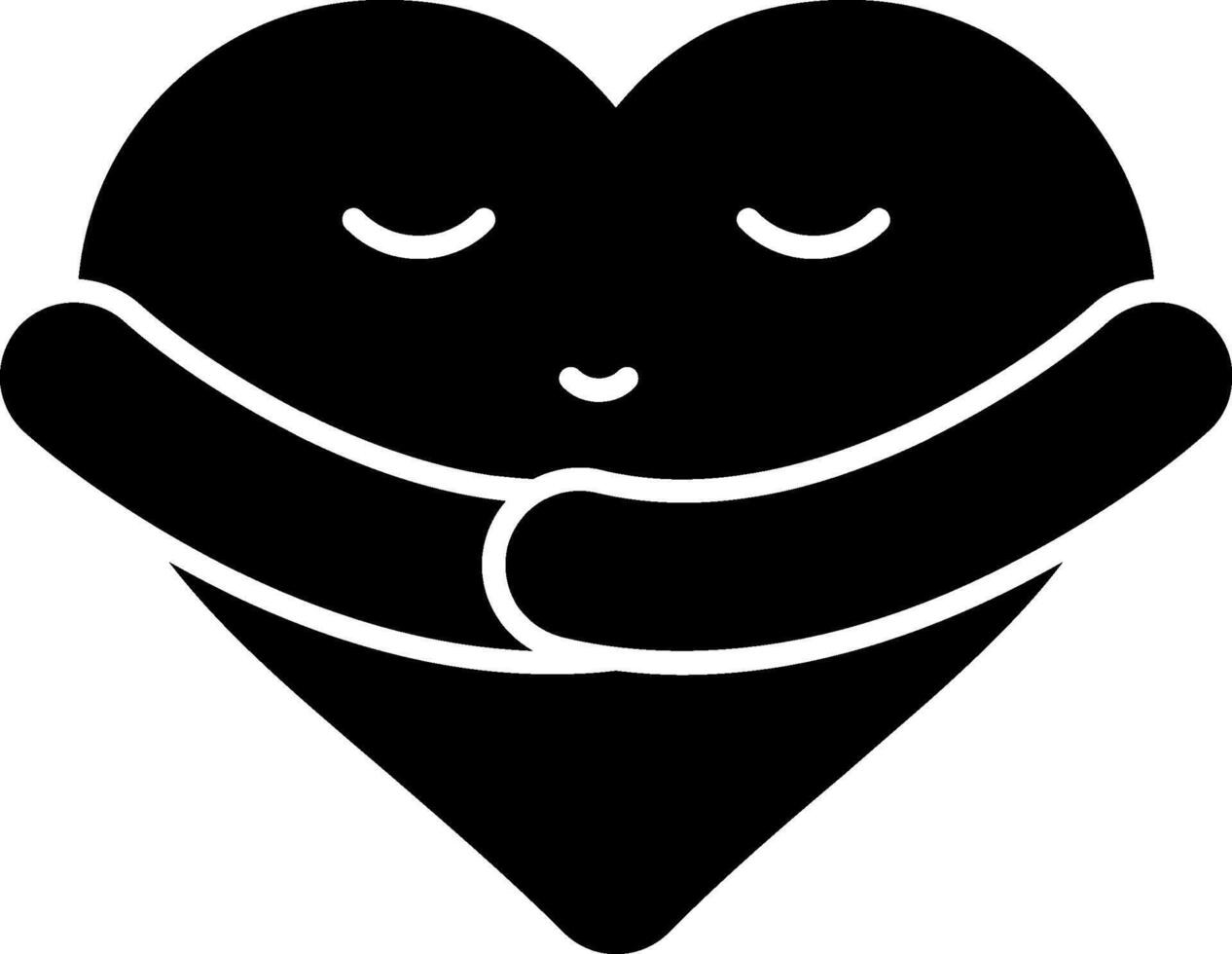 Self-Care Glyph Icon vector