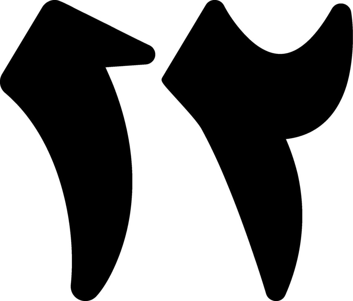 Ithna Ashar Glyph Icon vector