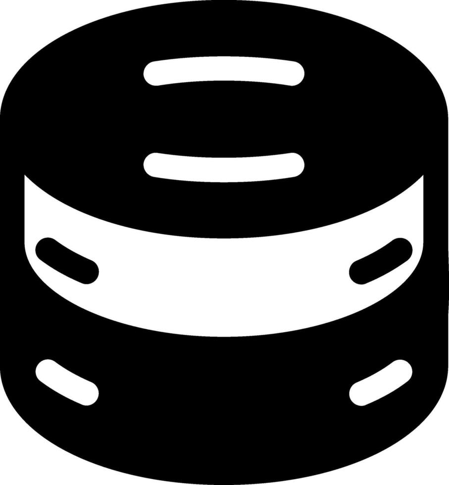 Database Glyph Icon vector