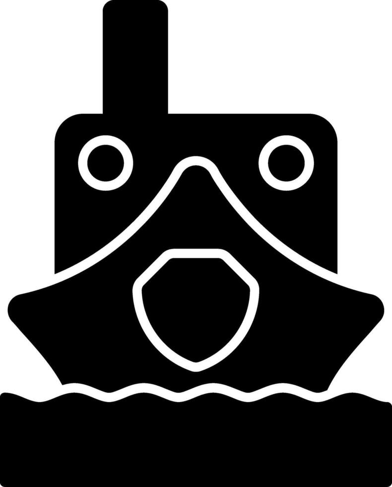Marine Insurance Icon vector