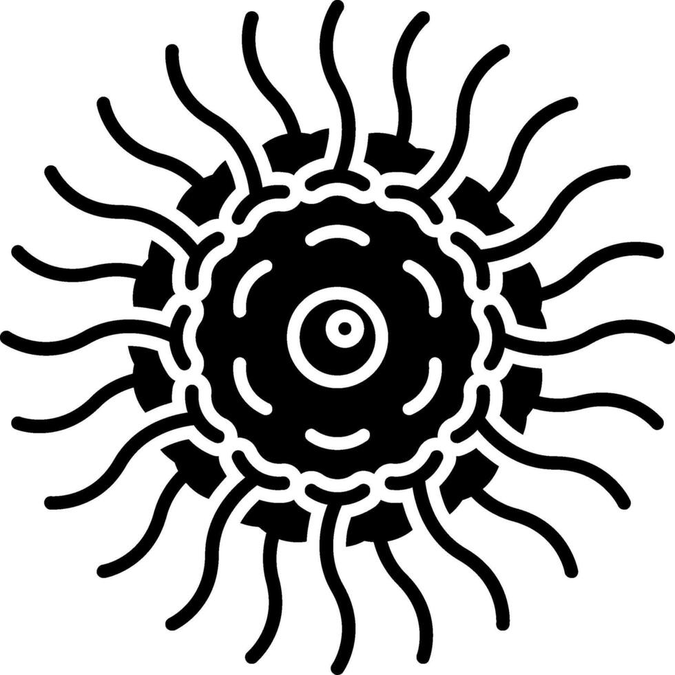 Varicella Glyph Icon vector
