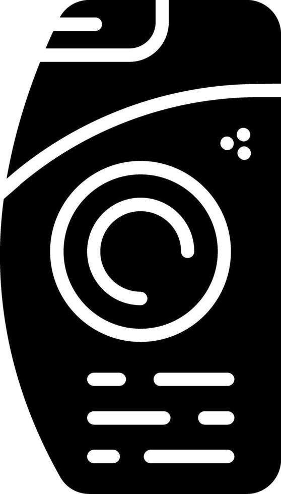Shampoo Glyph Icon vector