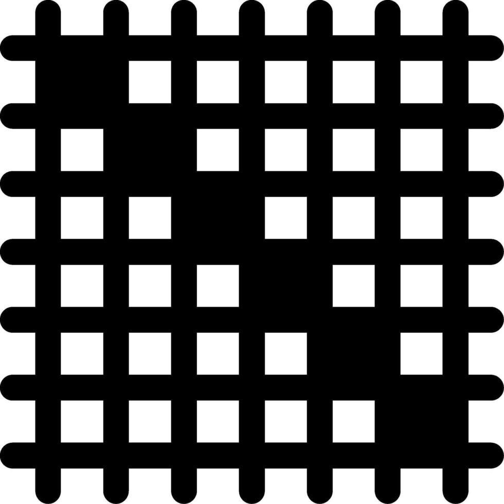 Grid Glyph Icon vector