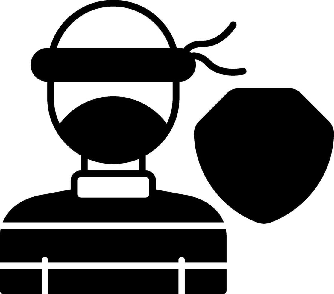 Identity Theft Insurance Icon vector