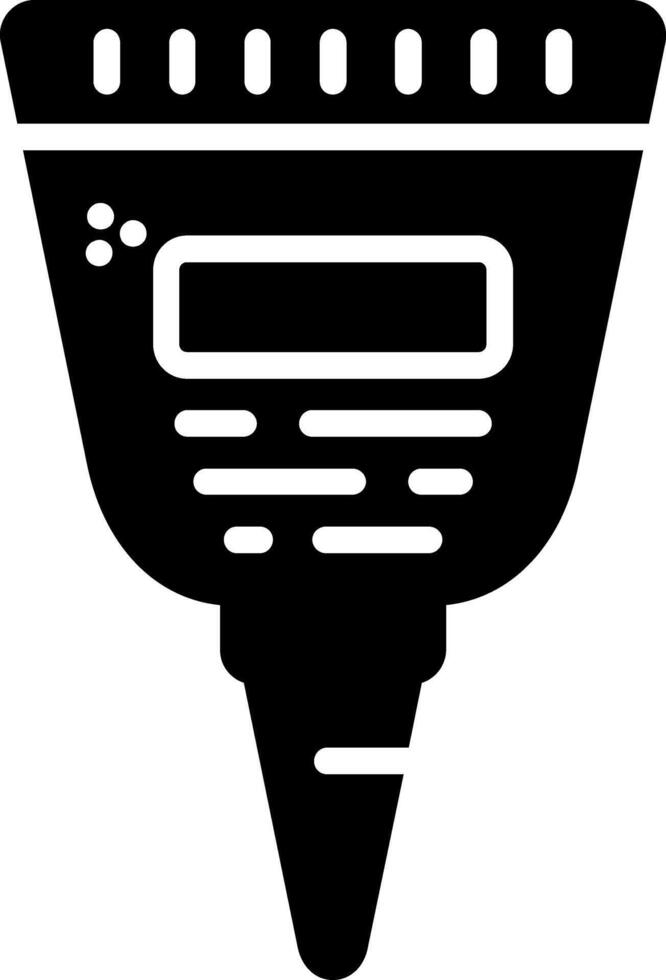 Eye Cream Glyph Icon vector