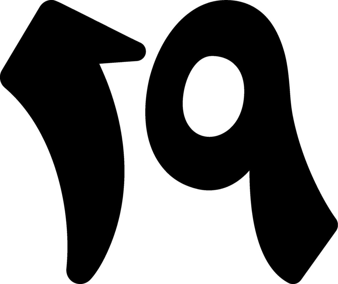 Tisata Ashar Glyph Icon vector