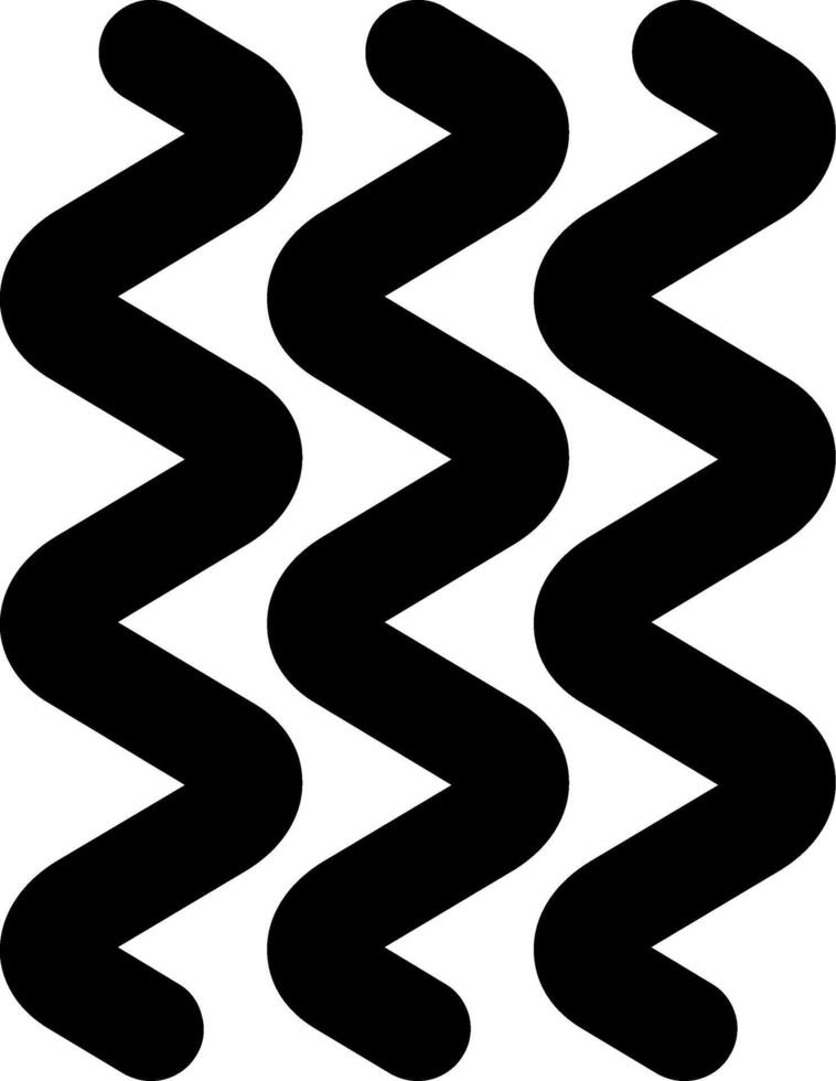 Treponema Pallidum Glyph Icon vector