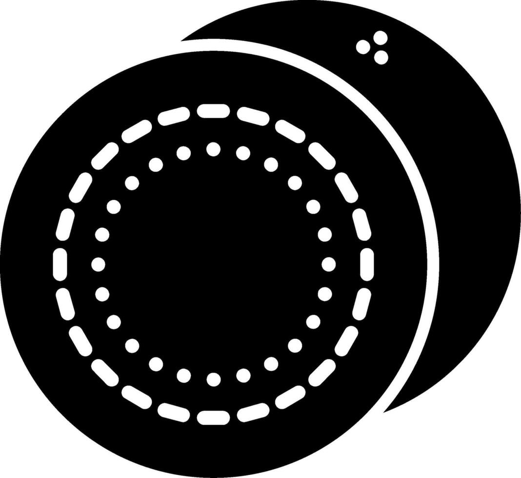 Makeup Remover Glyph Icon vector