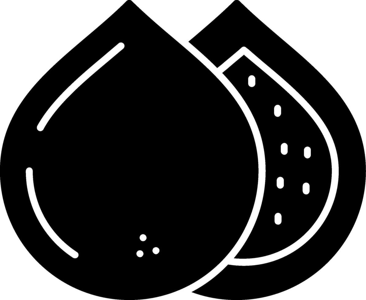 Fig Glyph Icon vector