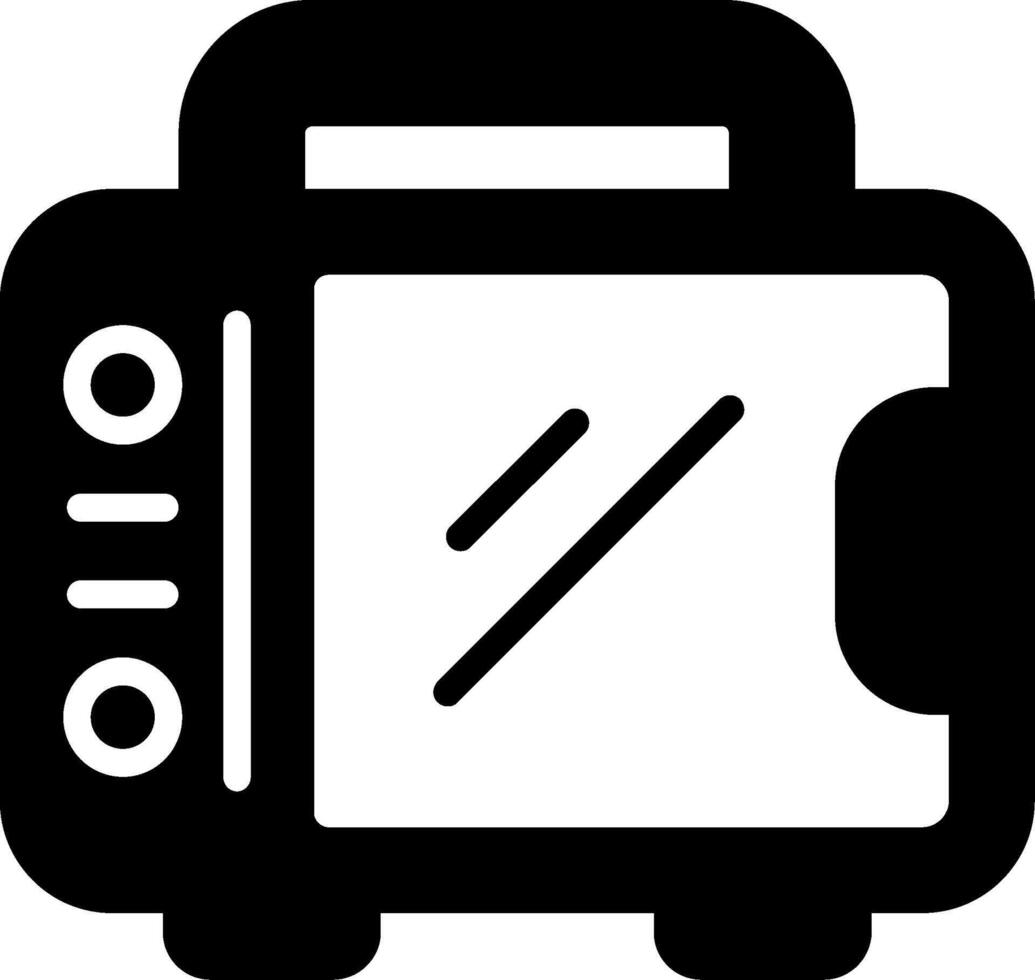 Autoclave Glyph Icon vector
