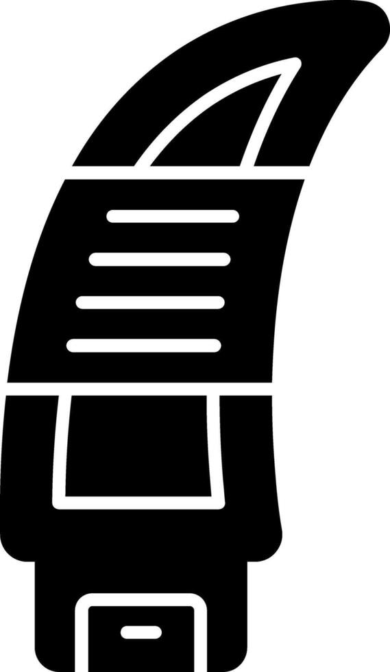 Aloe Vera Gel Glyph Icon vector