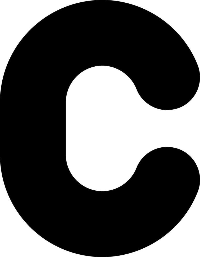 Small c Icon vector