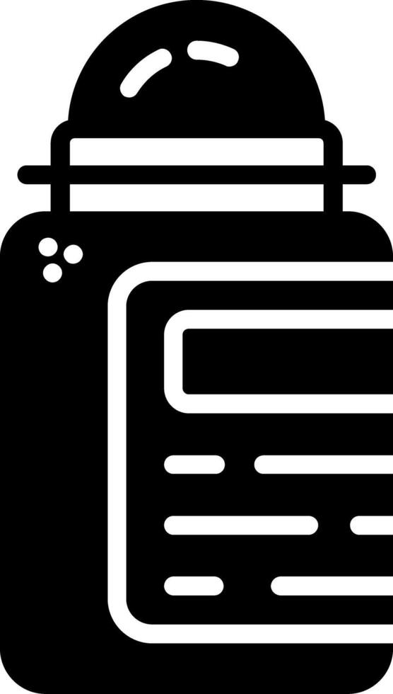 Deodorant Glyph Icon vector