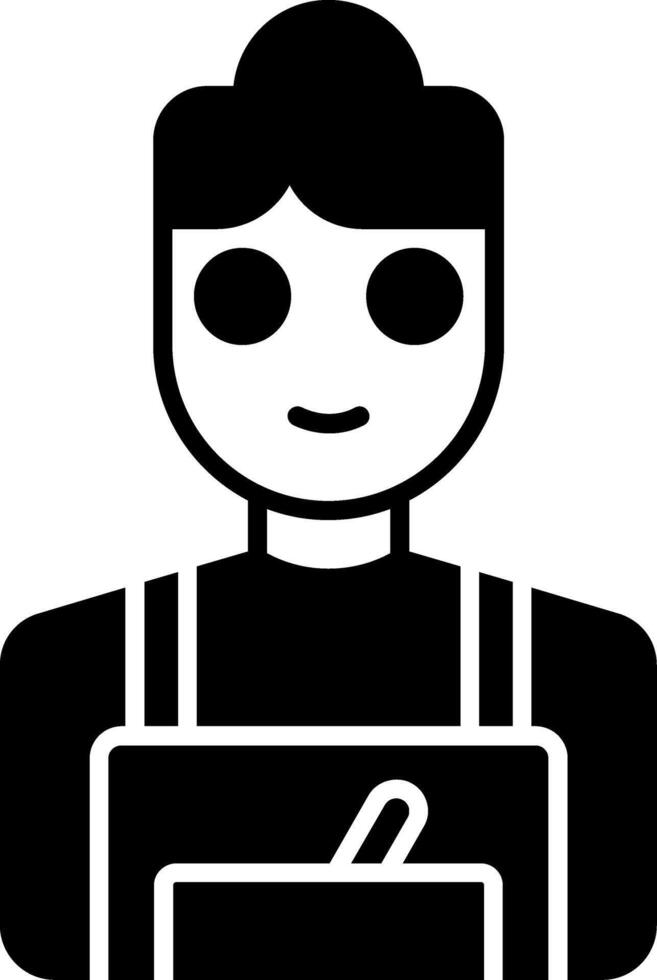 Cooking Class Glyph Icon vector