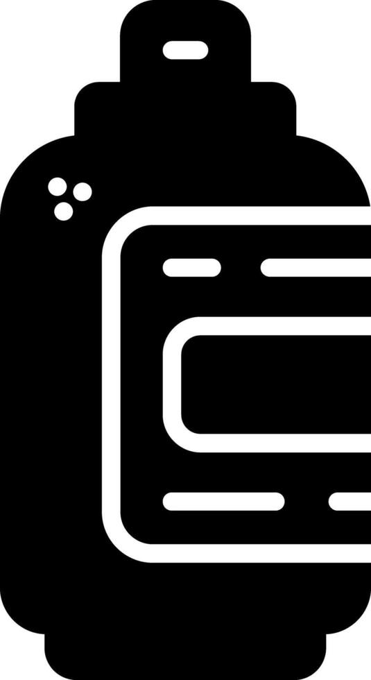 Mist Glyph Icon vector