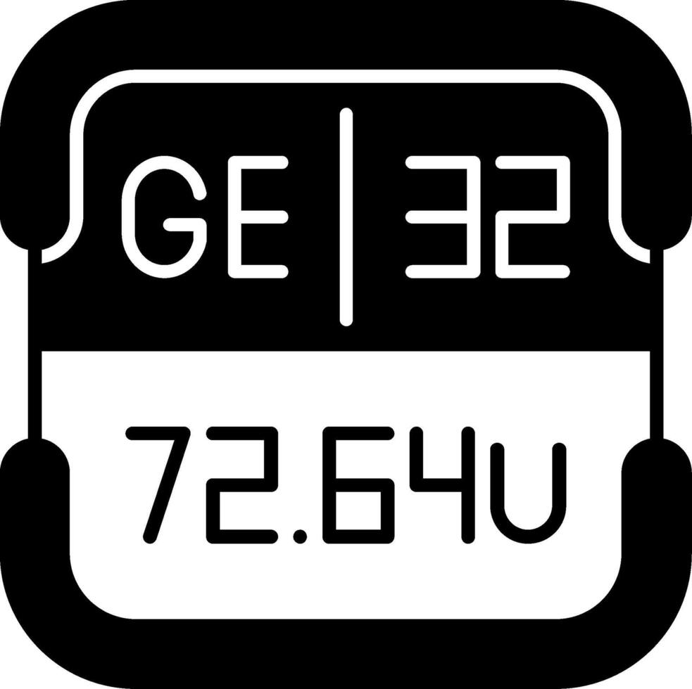 Germanium Periodic Table Element vector
