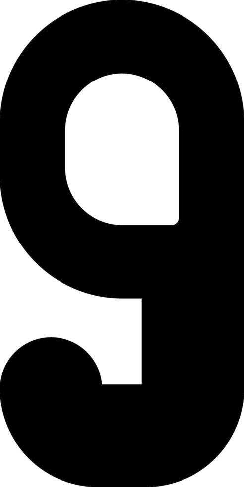 Small g Icon vector
