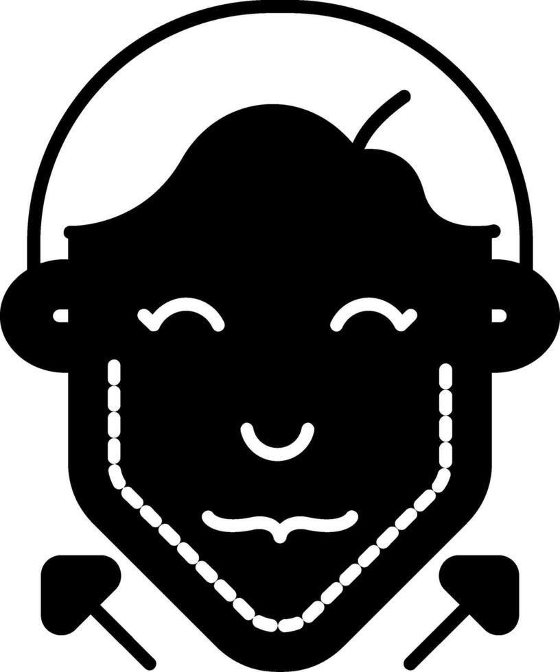 Botox Glyph Icon vector