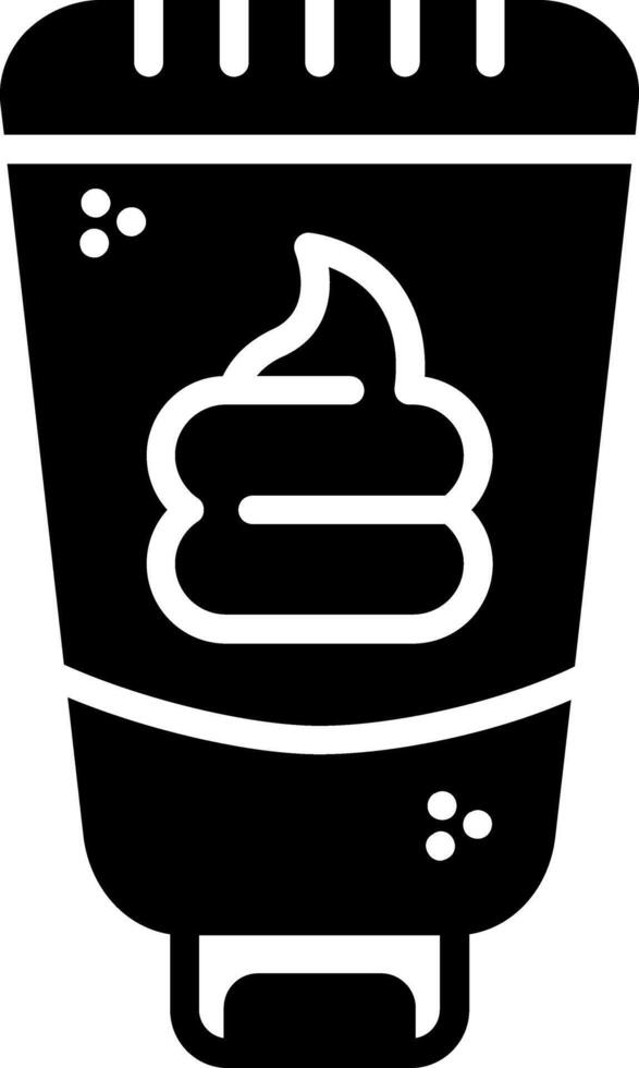 Conditioner Glyph Icon vector