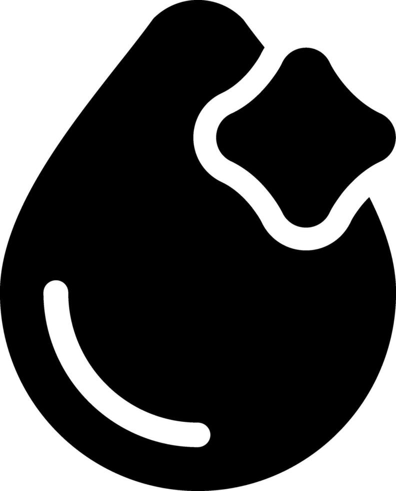 Clean Glyph Icon vector