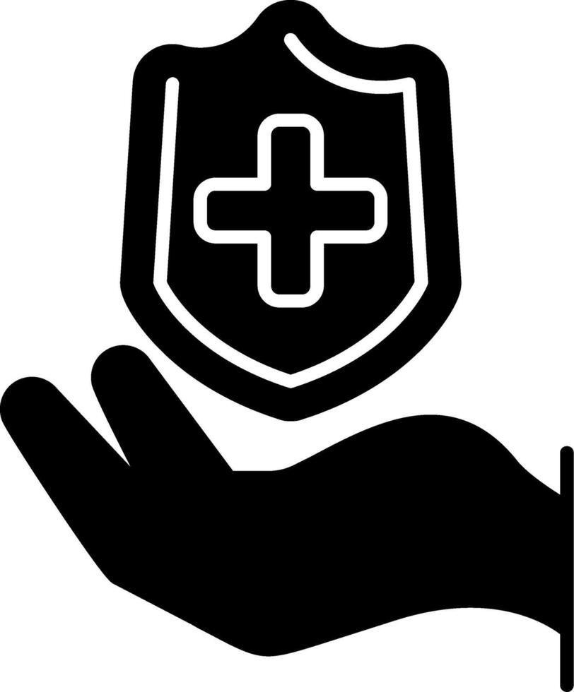 Hygiene Assistance Glyph Icon vector