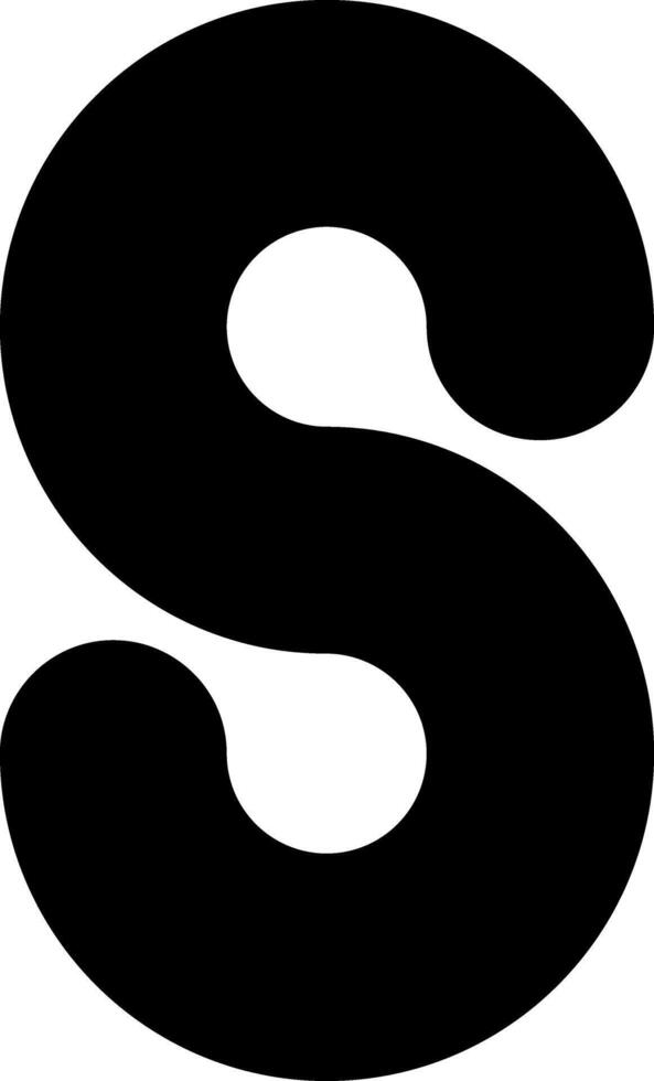 Small s Icon vector