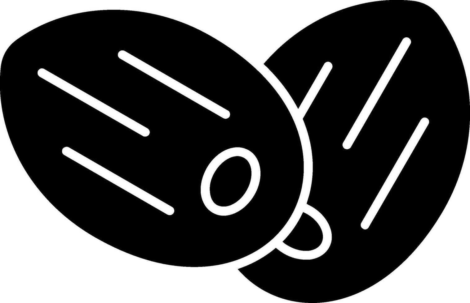 Date Glyph Icon vector