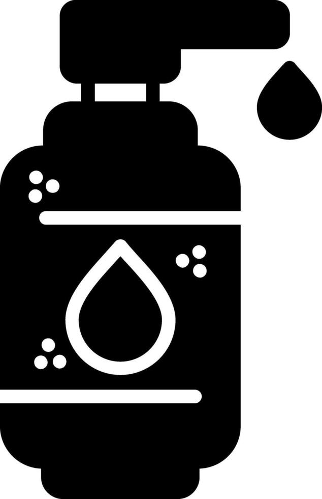 Lotion Glyph Icon vector
