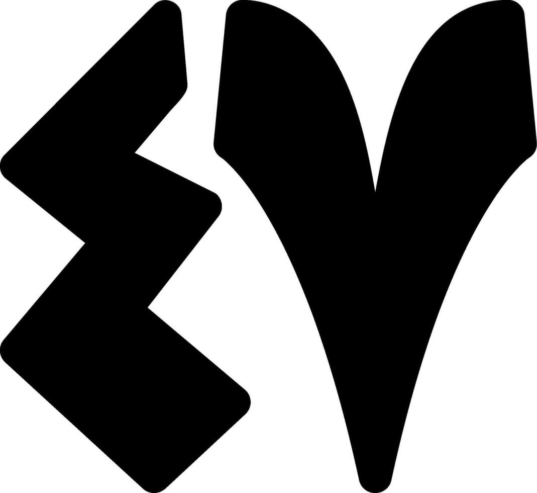 Saba wa Arbaoon Glyph Icon vector