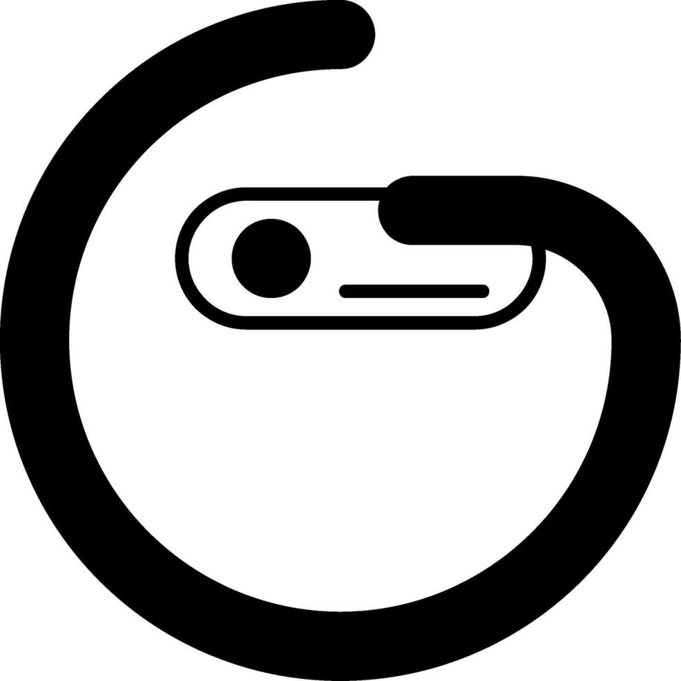 Pacemaker Glyph Icon vector