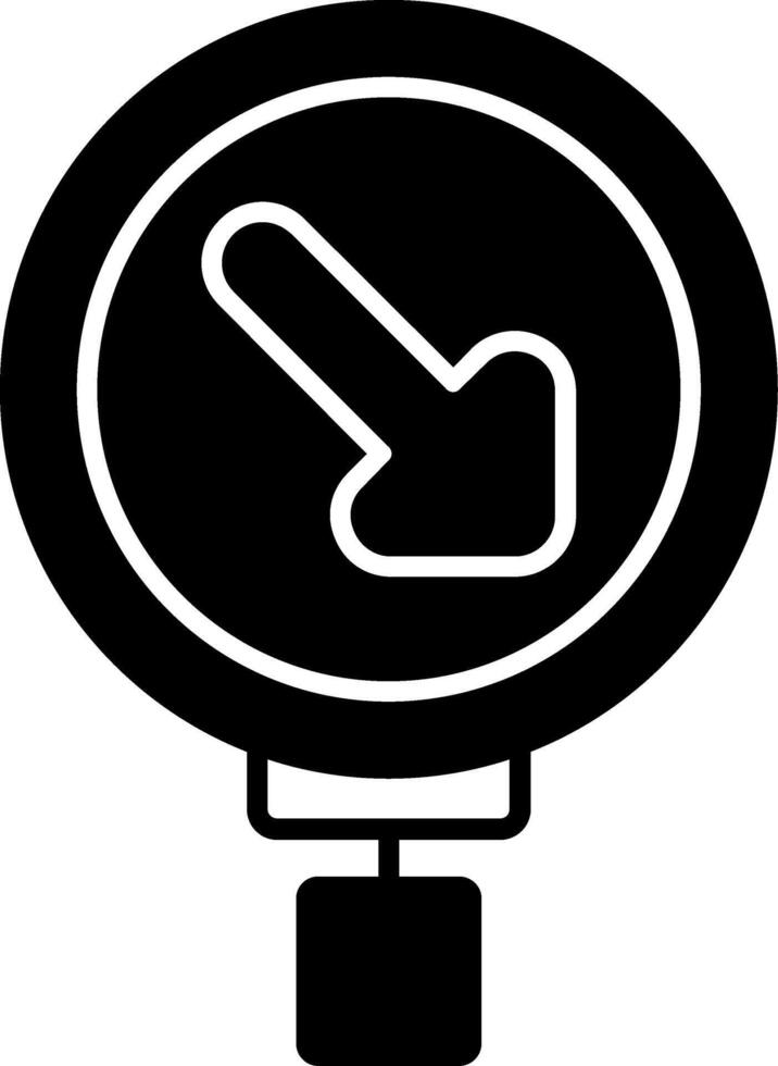 Pass with Care Glyph Icon vector