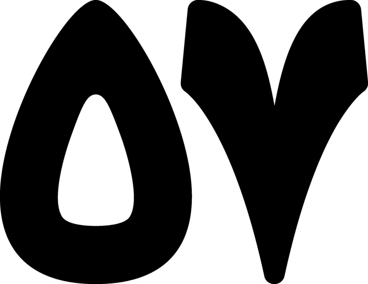 Saba wa Khamsoon Glyph Icon vector