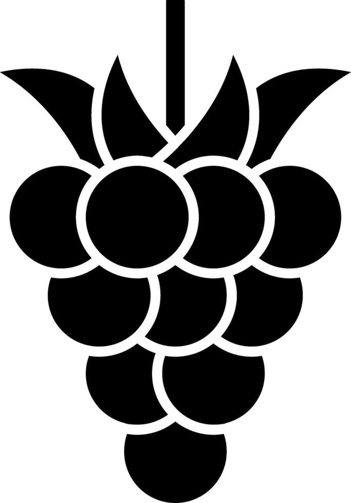 Marionberry Glyph Icon vector