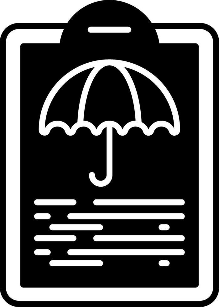 Insurance Settlement Icon vector