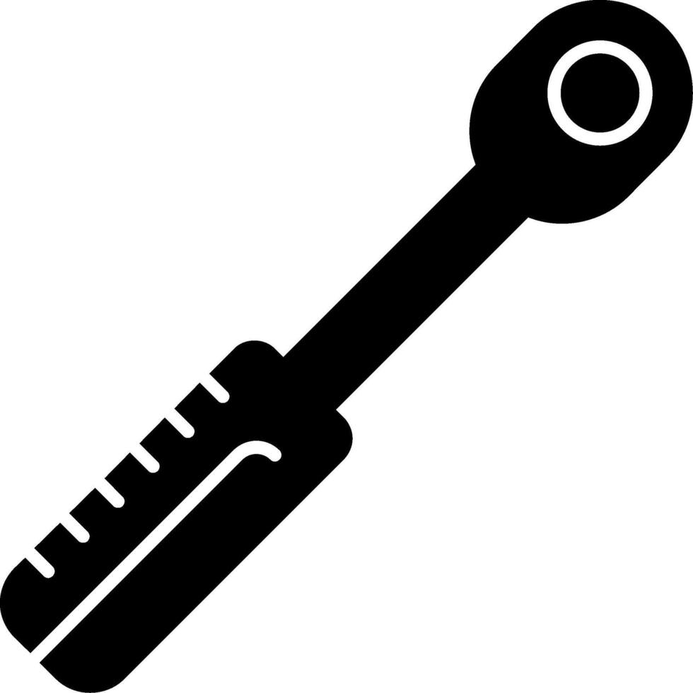 Ratchet Glyph Icon vector