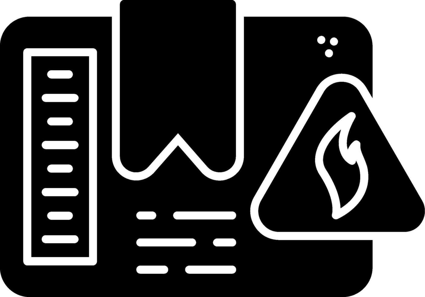 Pressurized Container Glyph Icon vector