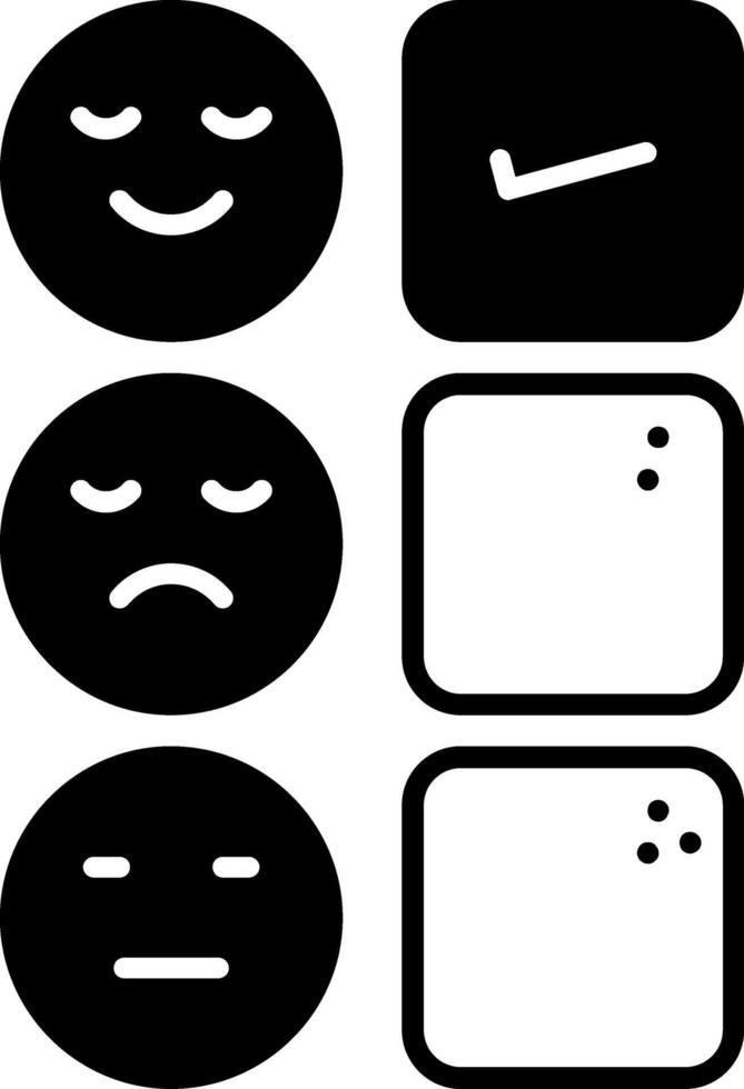 Customer Score Glyph Icon vector