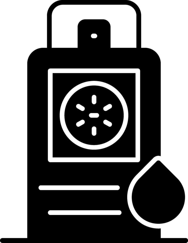 Cucumber Extract Glyph Icon vector