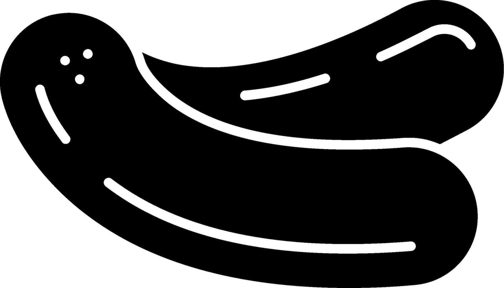 Finger Lime Glyph Icon vector