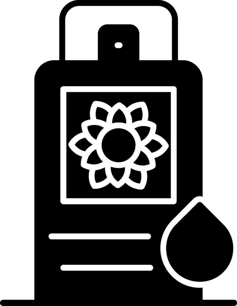 Calendula Extract Glyph Icon vector