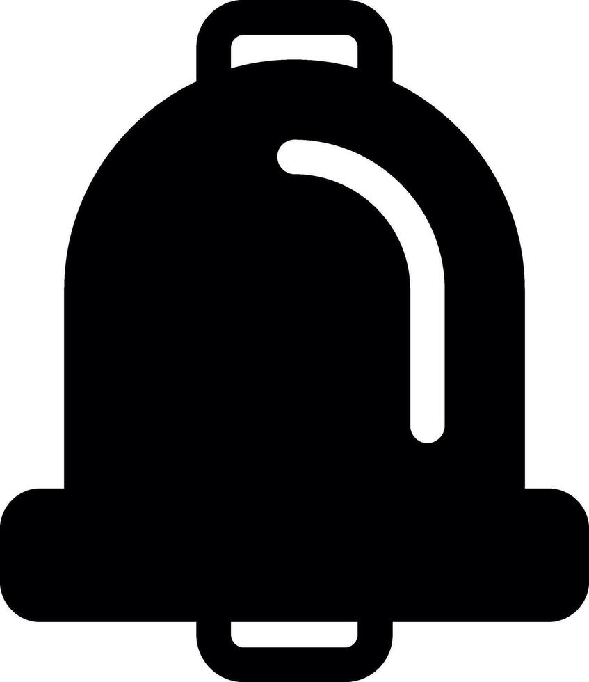 Bell Glyph Icon vector